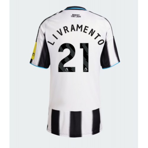 Stroje piłkarskie Newcastle United Tino Livramento #21 Koszulka Podstawowej dla damskie 2025-26 Krótki Rękaw